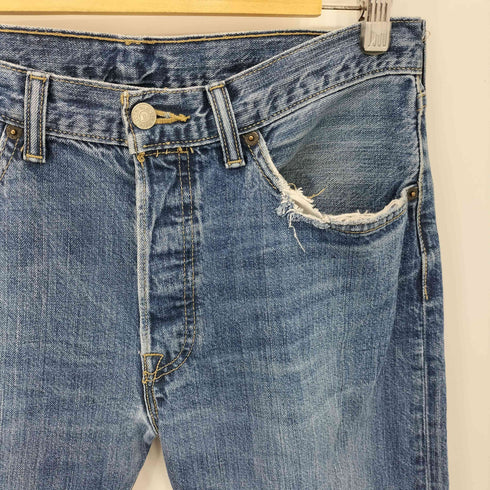 リーバイス Levis 501 ボタン裏4384刻印 ボタンフライ ストレート デニムパンツ メンズ W33 L34