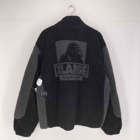 エクストララージ XLARGE PANELED BOA FLEECE JACKET メンズ XL