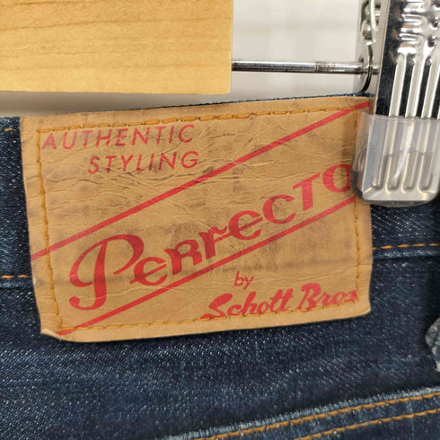 パーフェクトバイショット Perfecto by Schott 5721 ジップフライ フレア デニムパンツ メンズ 29×34