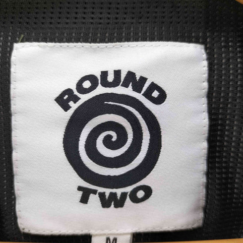 ROUND TWO 23AW Mineral Swirling Jacket ミネラル スワリング ジャケット マーブル 総柄 裏地メッシュ マウンテン パーカー 裾ドローコード メンズ import:M