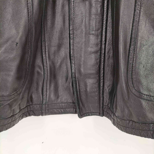 パルティーナ PARTINA 裏地キルティングジップアップレザージャケット メンズ JPN:L