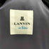 ランバンオンブルー LANVIN en Bleu チンストラップ 丸襟 キルティング ジャケット メンズ