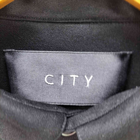 シティー CITY AMUNDSEN BIG SHIRT SHORT SLEEVE/ レディース JPN:1