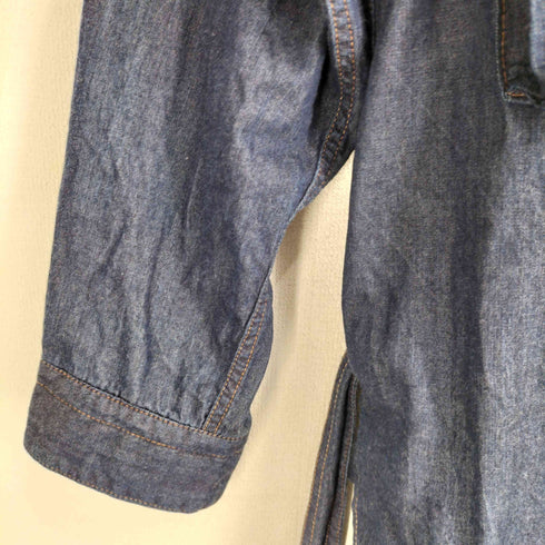 メゾンミハラヤスヒロ Maison MIHARA YASUHIRO L/S デニム シャツワンピース レディース 46