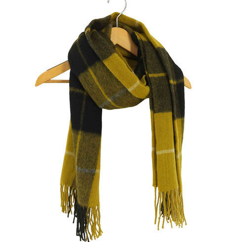 ユナイテッドアローズグリーンレーベルリラクシング UNITED ARROWS green label relaxing SC ウールチェックストール レディース