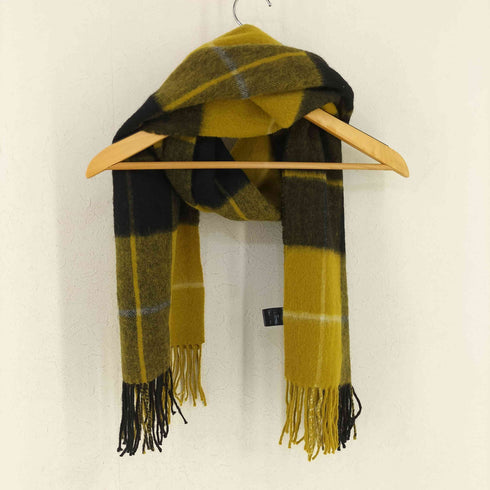ユナイテッドアローズグリーンレーベルリラクシング UNITED ARROWS green label relaxing SC ウールチェックストール レディース