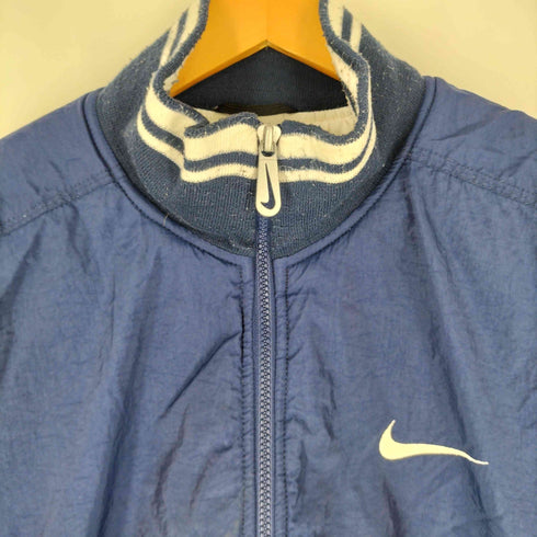 ナイキ NIKE 90S 銀タグ バックスウッシュ パテッドプルオーバー メンズ import:L