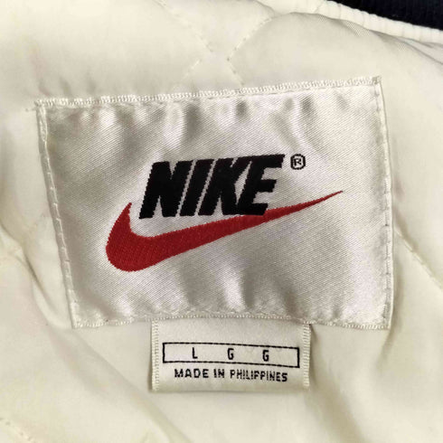 ナイキ NIKE 90S 銀タグ バックスウッシュ パテッドプルオーバー メンズ import:L