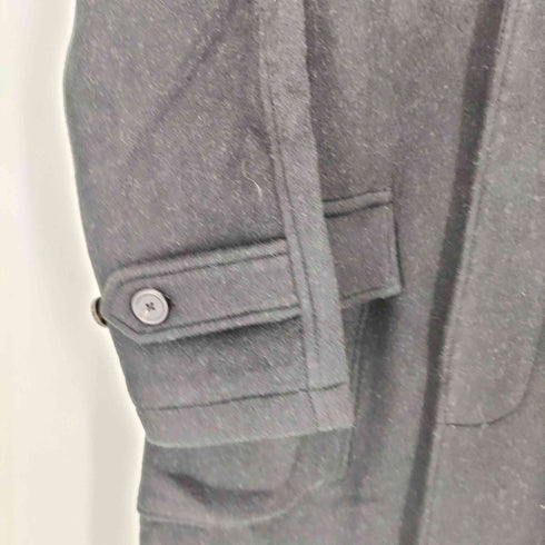 キャサリンハムネットロンドン KATHARINE HAMNETT LONDON ウールナイロン比翼ステンカラーコート メンズ import:M