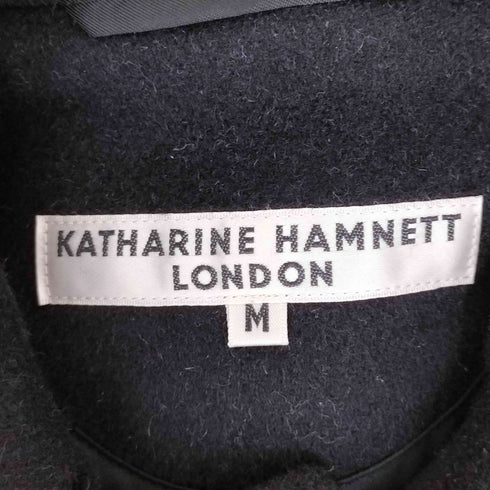 キャサリンハムネットロンドン KATHARINE HAMNETT LONDON ウールナイロン比翼ステンカラーコート メンズ import:M