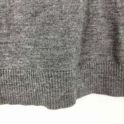 バーバリーブラックレーベル BURBERRY BLACK LABEL ロゴ刺繍ウールニット メンズ JPN:3