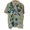 デシグアル Desigual 総柄 デザイン ポロシャツ メンズ import:XL