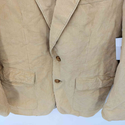 ZAGATO クルミボタン コーデュロイ 2B テーラードジャケット メンズ 36R