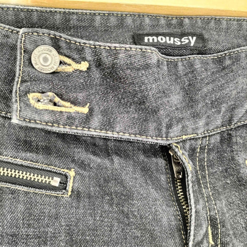 マウジー moussy Y2K サイドジップ デニムスキニー レディース 26