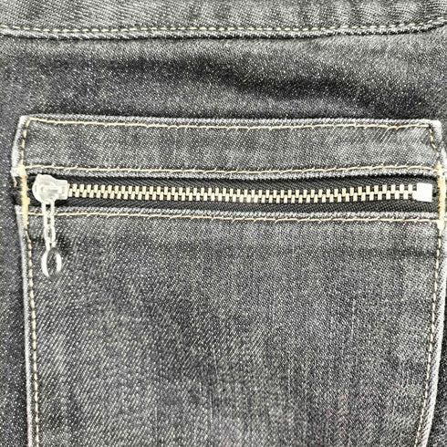 マウジー moussy Y2K サイドジップ デニムスキニー レディース 26