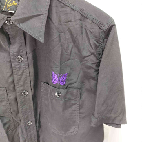 ニードルズ Needles S/S Work Shirt - Poly Cloth メンズ JPN:M