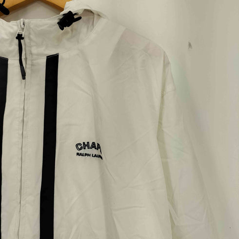 チャップスラルフローレン CHAPS RALPH LAUREN 90s ロゴ刺繍 裾ドローコード マウンテンパーカー メンズ import:L