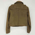 ザラ ZARA フェイクスエード 短丈 ライダースジャケット レディース import:S