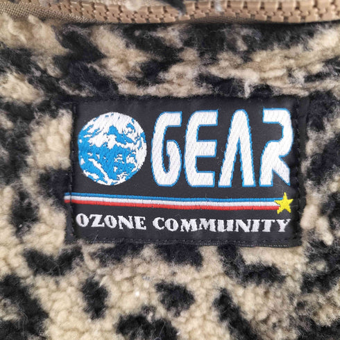 ギア GEAR レオパード柄 ボアボディバッグ レディース