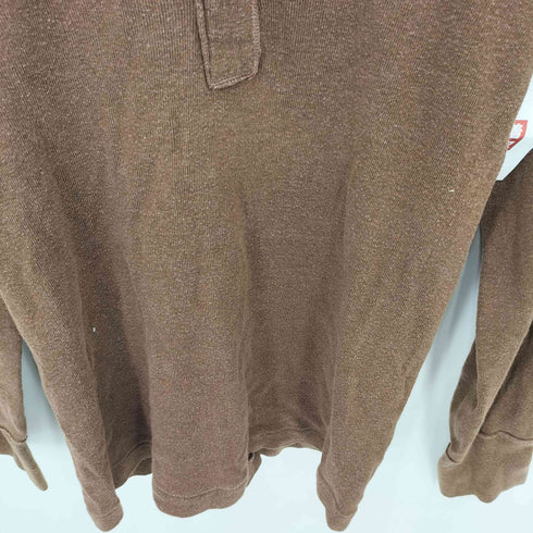 ユーエスアーミー U.S. ARMY LALLY MFG.CORP. 社製 ヘンリーネック ロングスリーブ Tシャツ アンダーシャツ メンズ import:S