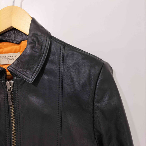 ヌーディージーンズ Nudie Jeans Jonny Leather Jacket ゴートナッパレザージャケット メンズ import:S