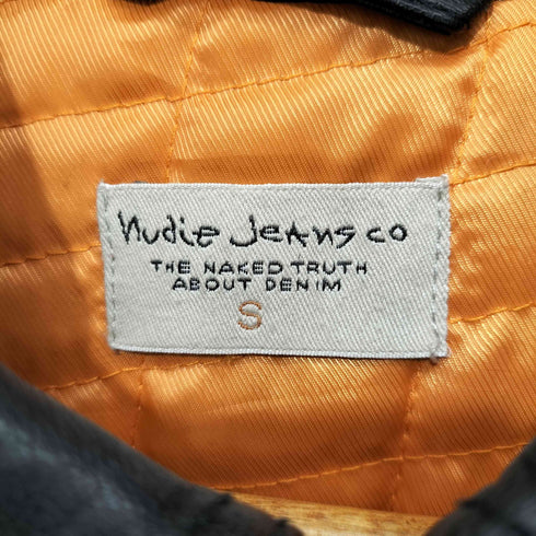 ヌーディージーンズ Nudie Jeans Jonny Leather Jacket ゴートナッパレザージャケット メンズ import:S