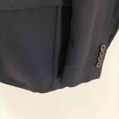 サルヴァトーレフェラガモ Salvatore Ferragamo イタリア製 LANA 裏地チェック 2b ウール テーラード ジャケット メンズ EUR:46