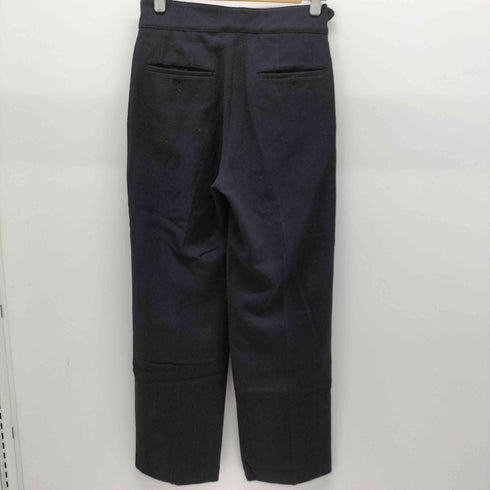 ユニクロイネスドラフレサンジュ UNIQLO INES DE LA FRESSANGE ウールリネンブレンドワイドパンツ レディース
