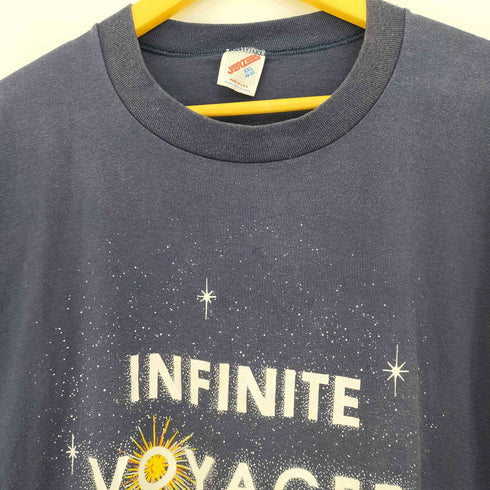 ジャージーズ JERZEES 80-90s USA製 INFINITE VOYAGER 天体 スタープリント Tシャツ メンズ import:XXL