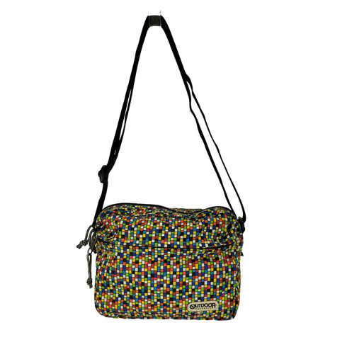 アウトドアプロダクツ OUTDOOR PRODUCTS マルチカラー モザイク ショルダーバッグ メンズ