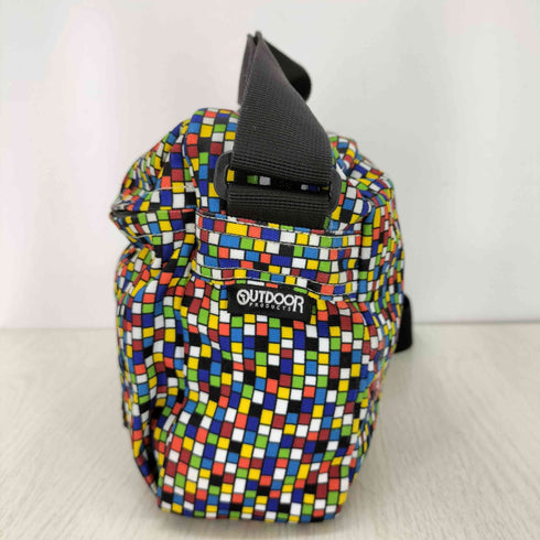 アウトドアプロダクツ OUTDOOR PRODUCTS マルチカラー モザイク ショルダーバッグ メンズ