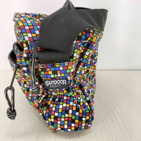 アウトドアプロダクツ OUTDOOR PRODUCTS マルチカラー モザイク ショルダーバッグ メンズ