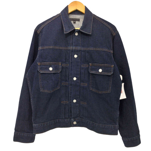 ユニクロ UNIQLO 2nd型 濃紺 デニムジャケット Lサイズ メンズ JPN:L
