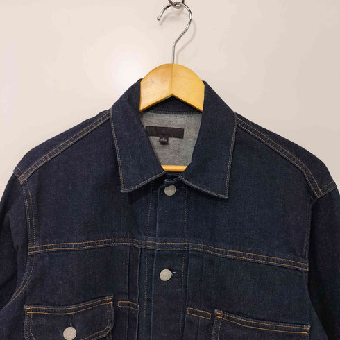 ユニクロ UNIQLO 2nd型 濃紺 デニムジャケット Lサイズ メンズ JPN:L
