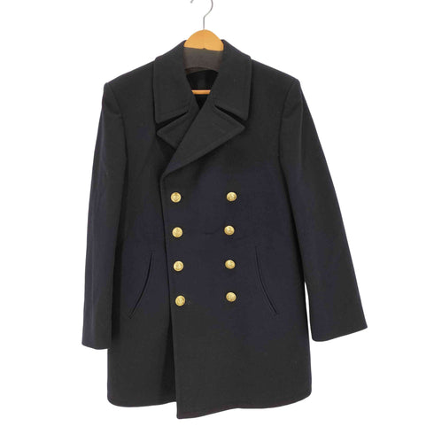 ジャーマンアーミー GERMAN ARMY 西ドイツ軍 金ボタン ウールピーコート メンズ 19