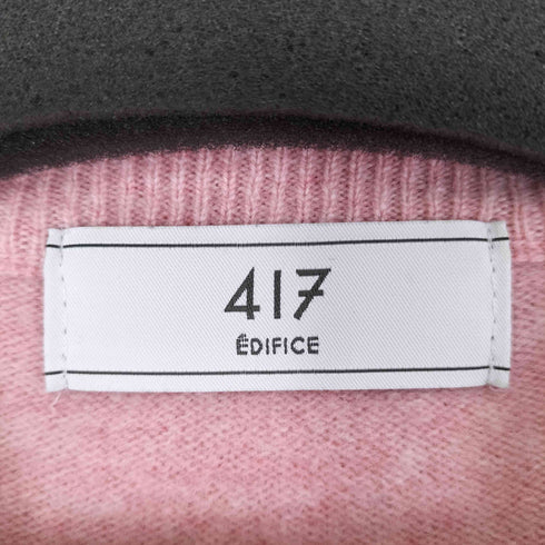 フォーワンセブンバイエディフィス 417 by EDIFICE カシミヤ混 ハイネックニット メンズ