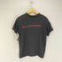 USA製 袖シングル 両面プリントクルーネックTシャツ メンズ L