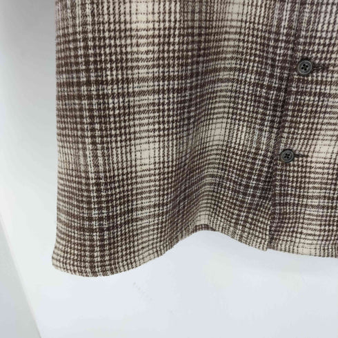 フォーワンセブンバイエディフィス 417 by EDIFICE グレンチェック ヘビーウエイトシャツ メンズ