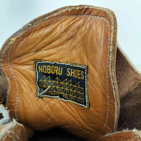 NOBORU SHOES スチールトゥ レースアップブーツ レディース