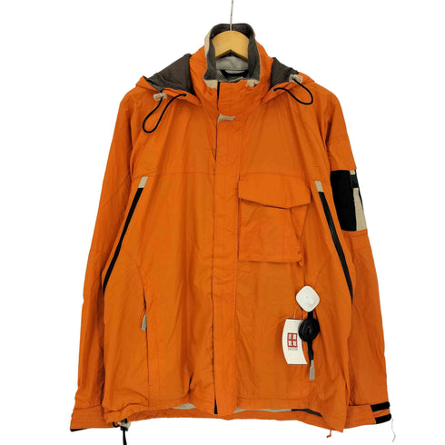 ギャップ Gap 00s 04年製 OUTERWEAR DIVISION 裏地メッシュ ダブルジップ ナイロン マウンテンパーカー Y2K メンズ import:S
