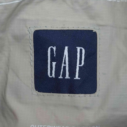 ギャップ Gap 00s 04年製 OUTERWEAR DIVISION 裏地メッシュ ダブルジップ ナイロン マウンテンパーカー Y2K メンズ import:S