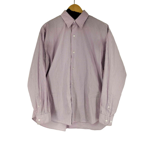 フォーワンセブンバイエディフィス 417 by EDIFICE ストライプ L/S シャツ メンズ