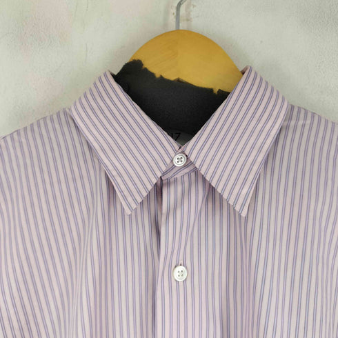 フォーワンセブンバイエディフィス 417 by EDIFICE ストライプ L/S シャツ メンズ