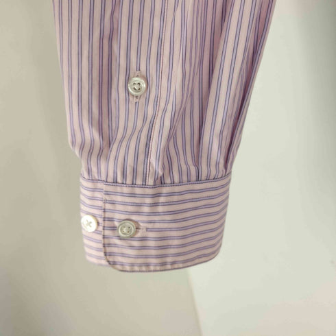 フォーワンセブンバイエディフィス 417 by EDIFICE ストライプ L/S シャツ メンズ