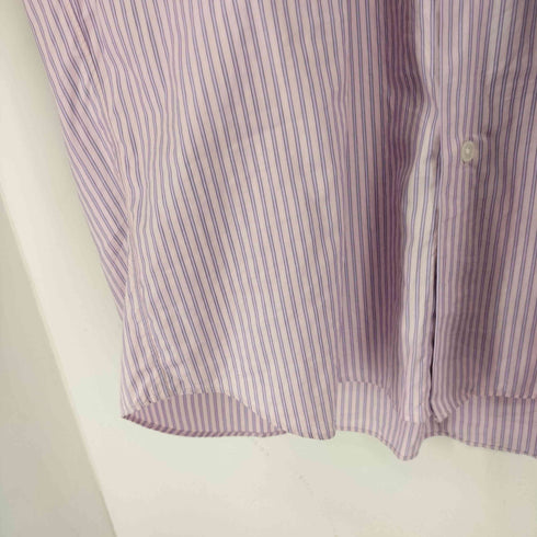 フォーワンセブンバイエディフィス 417 by EDIFICE ストライプ L/S シャツ メンズ