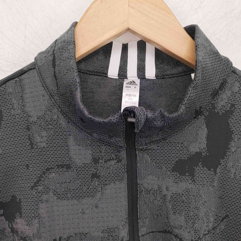 アディダス adidas 迷彩柄 ハーフジップ トレーナー メンズ JPN:XL