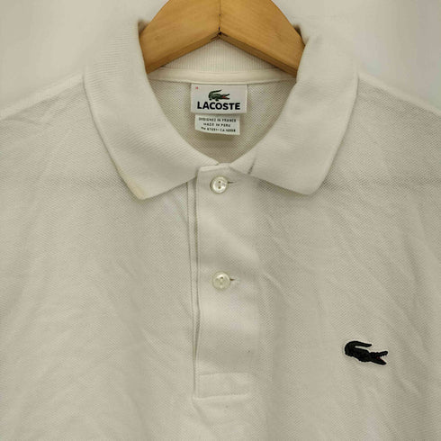 ラコステ LACOSTE 90s ワンポイント刺繍 ポロシャツ メンズ 3