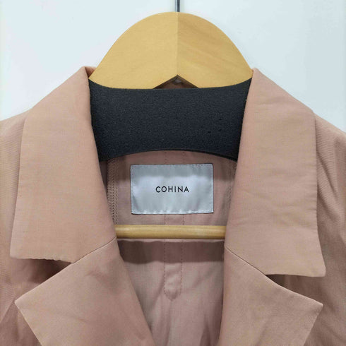 コヒナ COHINA グロッシーライトトレンチコート レディース FREE
