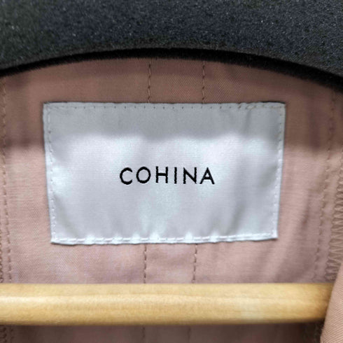 コヒナ COHINA グロッシーライトトレンチコート レディース FREE