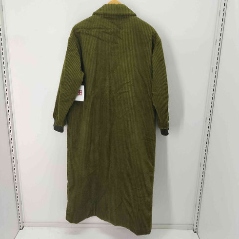 OOF オーフウェア コーデュロイ チェスター ロングコート レディース JPN:42